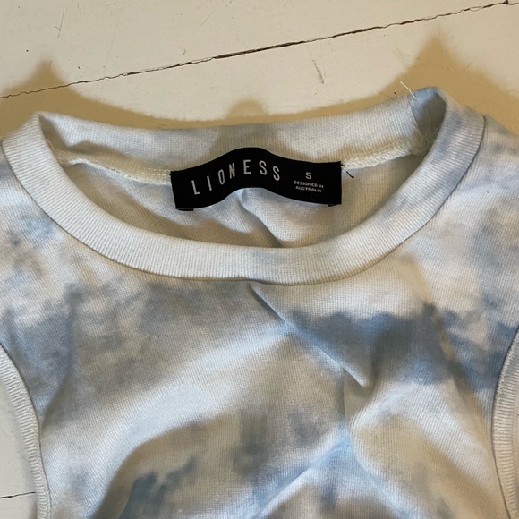 tie dye fitted dress - Picture 4 of 4